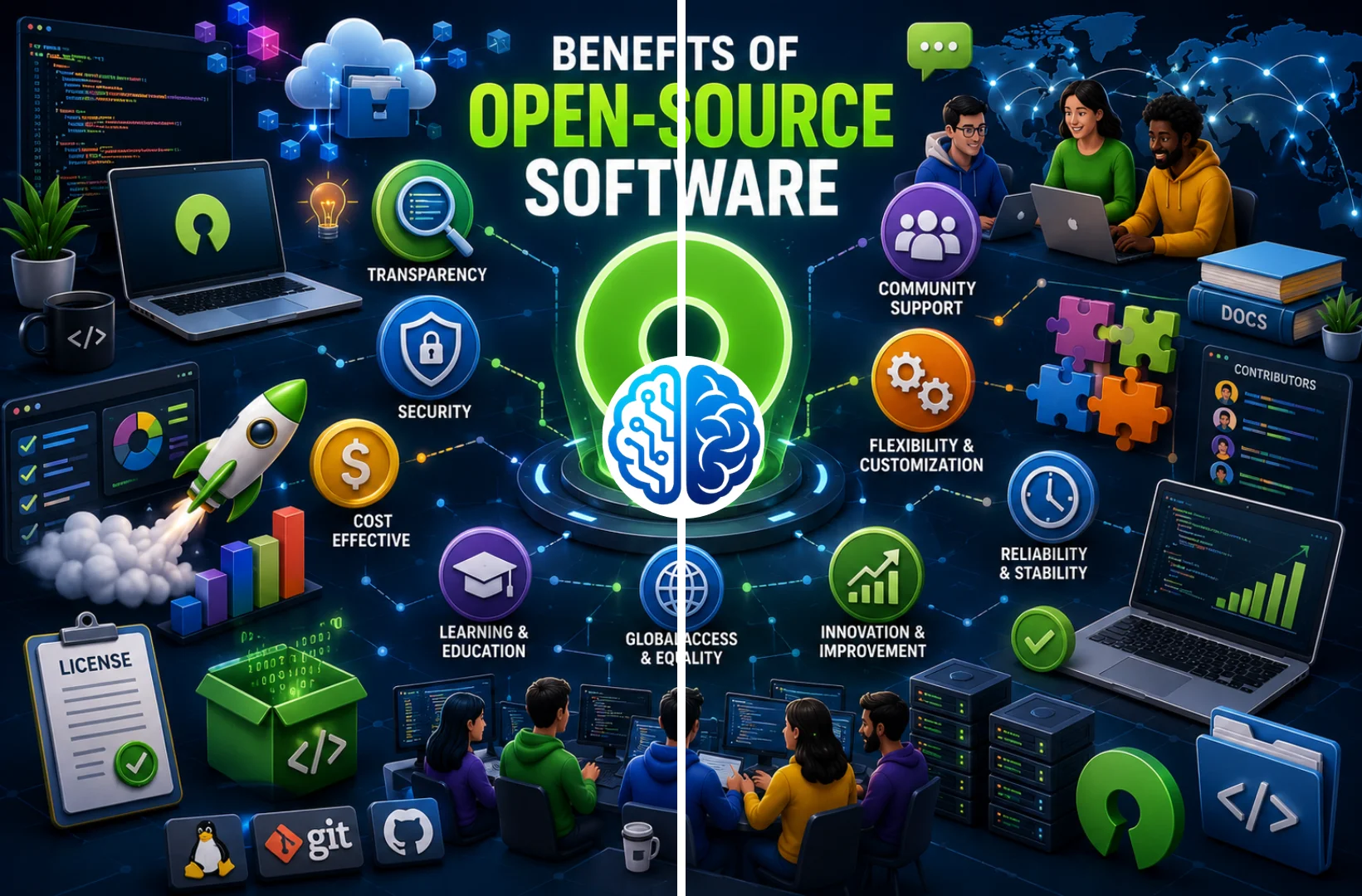 Benefits of Open-Source Software
