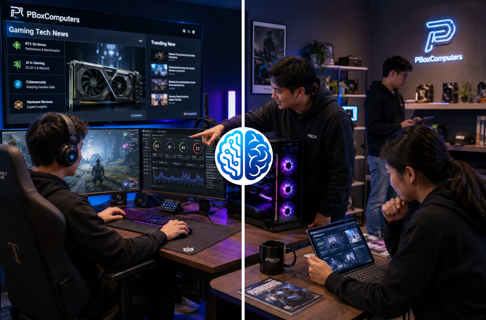 Gaming and PC Users of tech news pboxcomputers