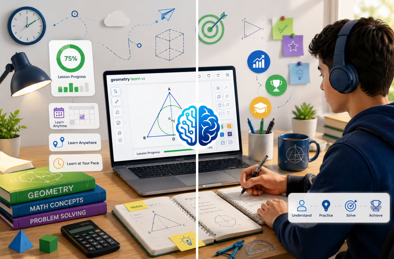 Self-Paced Learning with geometry learn v3