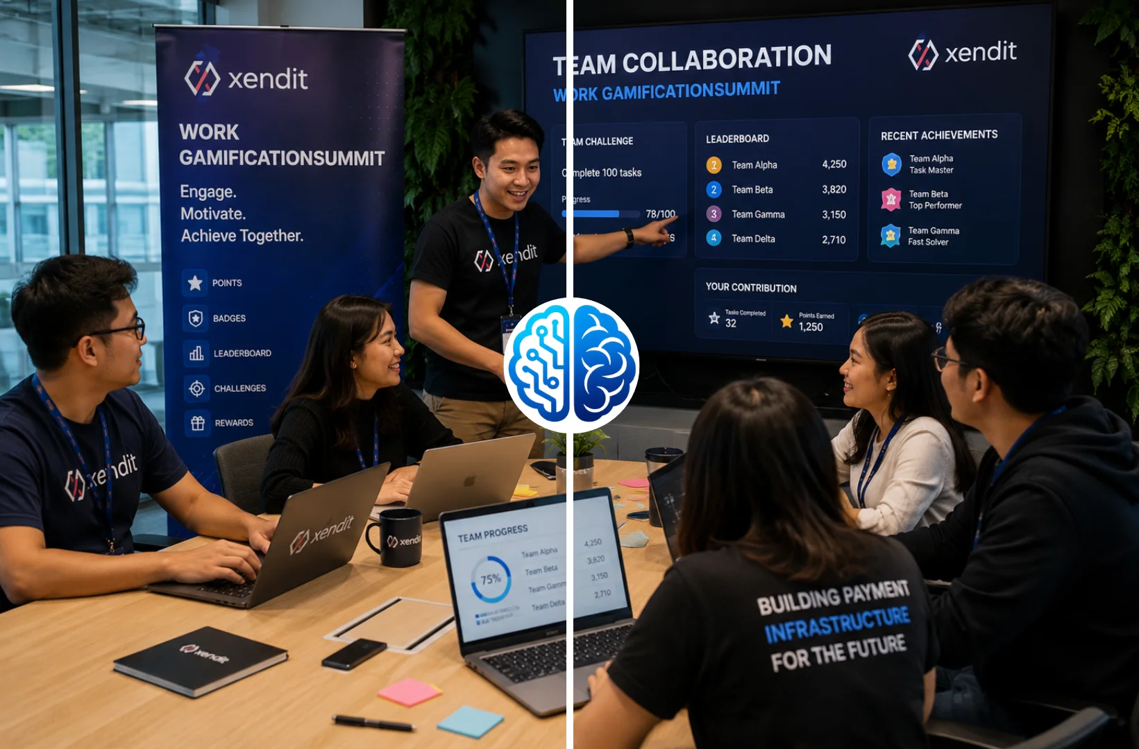 Team Collaboration xendit work gamificationsummit