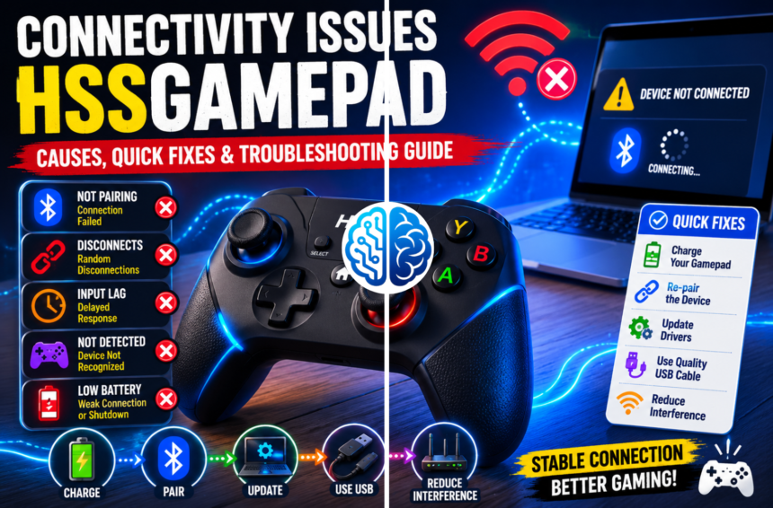 connectivity issues hssgamepad
