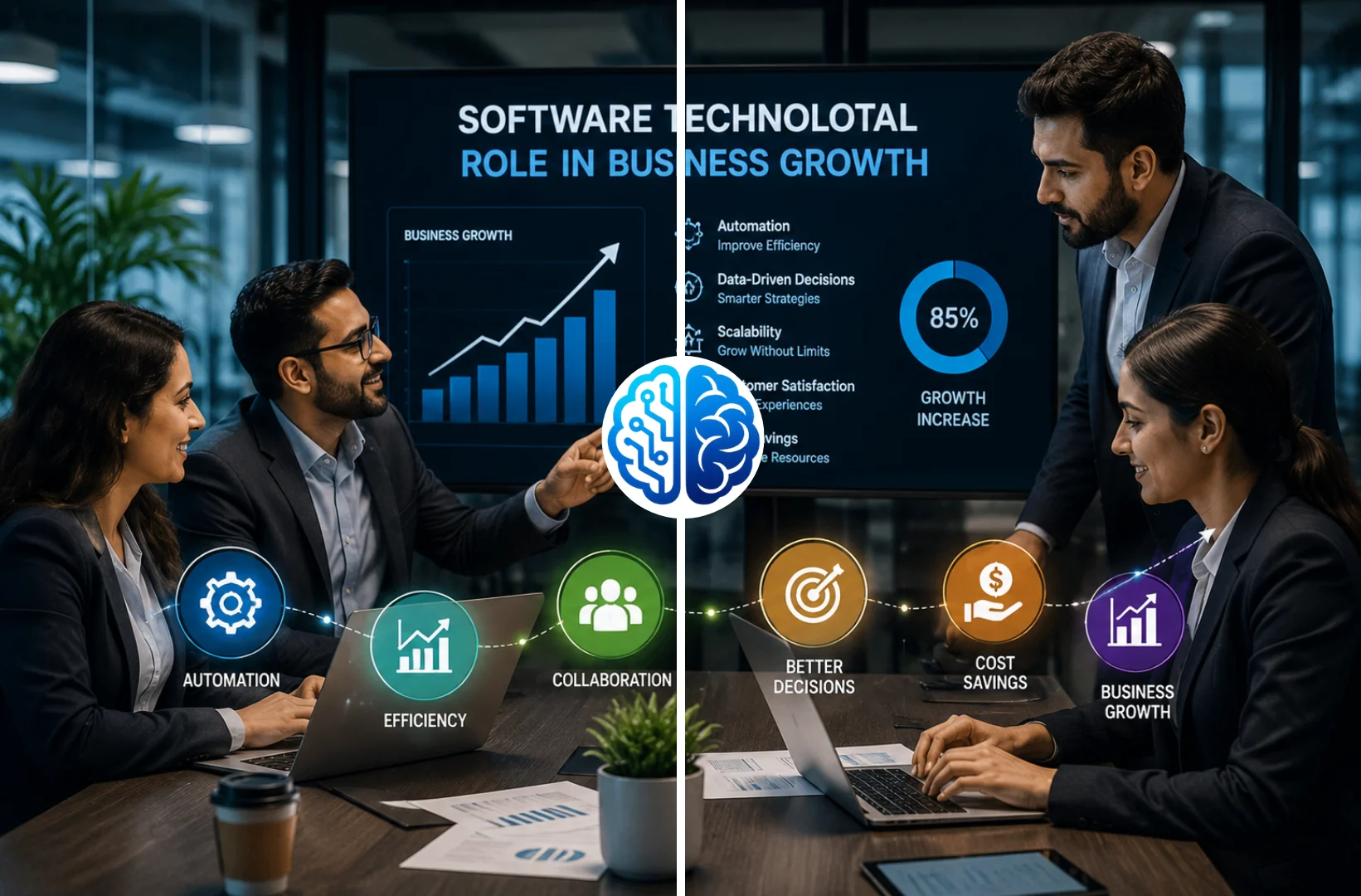 software technolotal Role in Business Growth