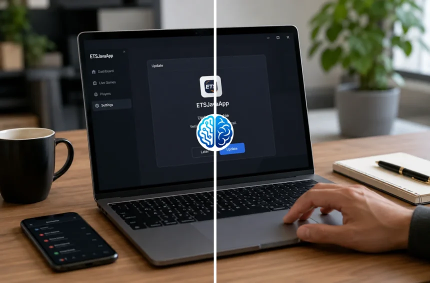 how to update etsjavaapp by etruesports